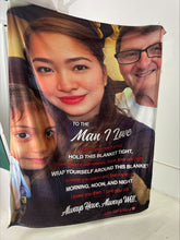 Load image into Gallery viewer, Personalized Premium Fleece Blanket