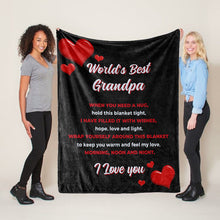 Load image into Gallery viewer, Best Grandpa - Throw Blanket