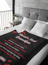 Load image into Gallery viewer, Best Grandpa - Throw Blanket