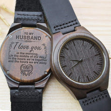 Load image into Gallery viewer, WW- Husband Wood Watch