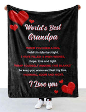 Load image into Gallery viewer, Best Grandpa - Throw Blanket