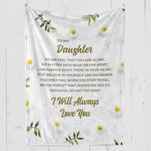Load image into Gallery viewer, To My Daughter Premium Blanket - 02