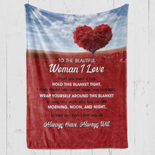 Load image into Gallery viewer, To the Woman I Love - Premium Blanket