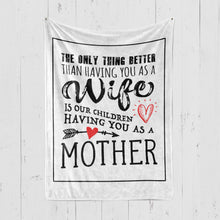 Load image into Gallery viewer, Wife Premium Fleece Blanket II