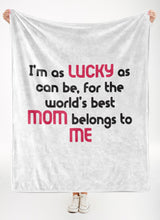 Load image into Gallery viewer, Mom Premium Fleece Blanket VII
