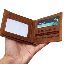 Load image into Gallery viewer, BW - To My Man Great Man