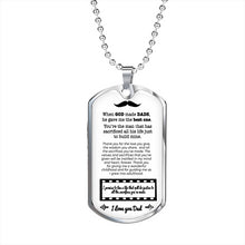 Load image into Gallery viewer, DT - Best Dad Necklace