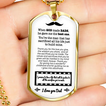 Load image into Gallery viewer, DT - Best Dad Necklace