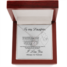 Load image into Gallery viewer, SO - TO MY DAUGHTER - Eternal Hope Necklace.
