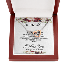 Load image into Gallery viewer, SO - TO MY MOM SONG - Interlocked Two hearts