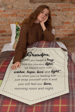 Load image into Gallery viewer, RB - Premium Blanket for Grandpa