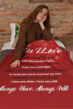 Load image into Gallery viewer, To the Man I Love - Premium Blanket RD