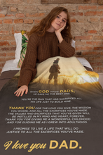 Load image into Gallery viewer, PH- Premium Dad Blanket