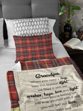 Load image into Gallery viewer, RB - Premium Blanket for Grandpa