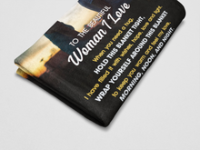 Load image into Gallery viewer, To the Woman I Love - Premium Blanket - BK