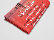Load image into Gallery viewer, To the Woman I Love - Premium Blanket - RD