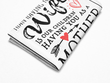 Load image into Gallery viewer, Wife Premium Fleece Blanket II