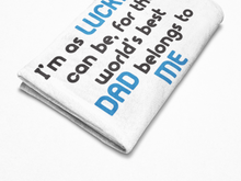 Load image into Gallery viewer, Dad Premium Fleece Blanket IV
