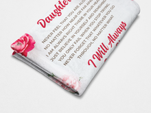 Load image into Gallery viewer, To My Daughter Premium Blanket - 03