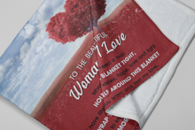 Load image into Gallery viewer, To the Woman I Love - Premium Blanket