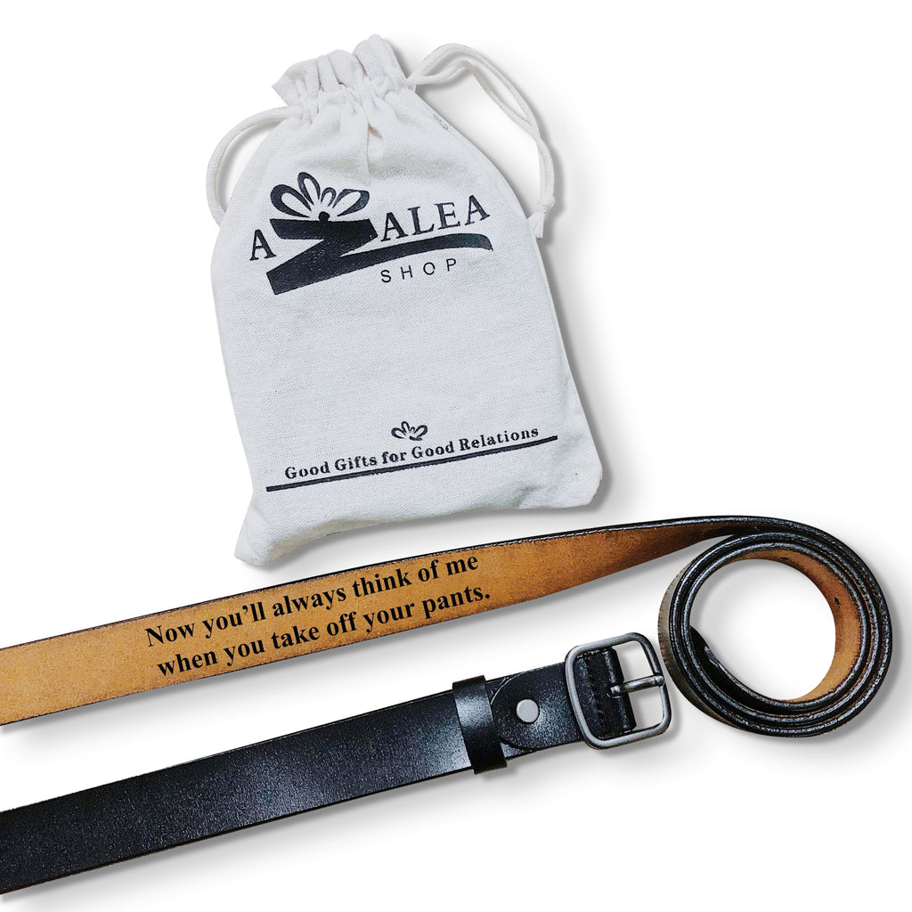 Secret Message Real Leather Women's Belt