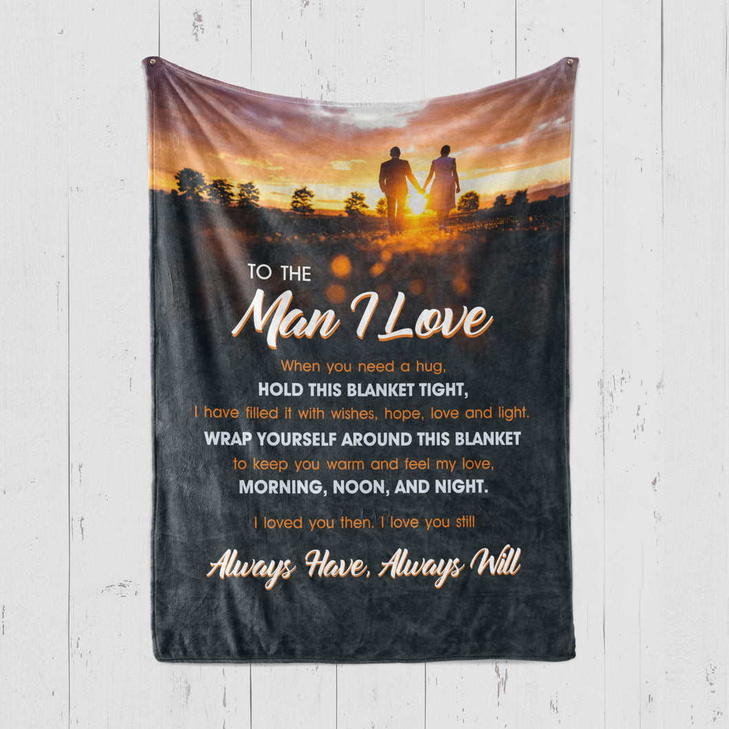 To the Man I Love - Premium Blanket
