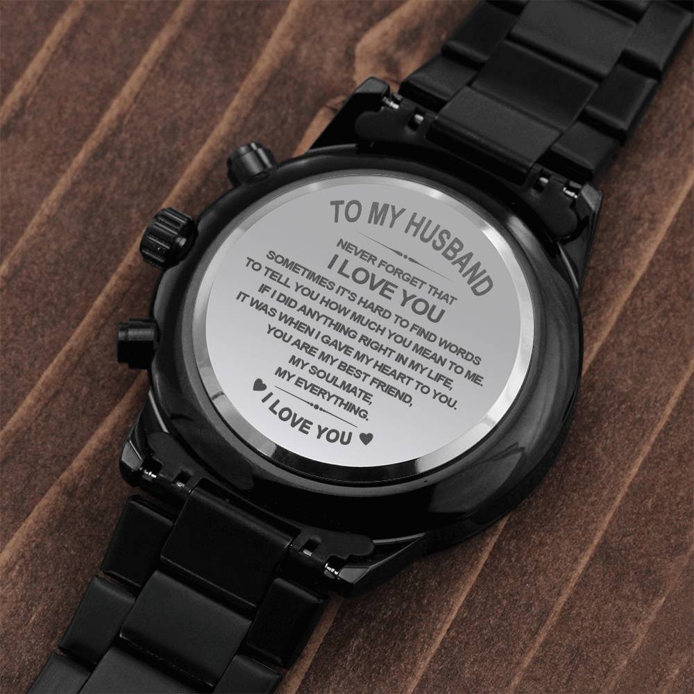 To My Husband Watch - M04