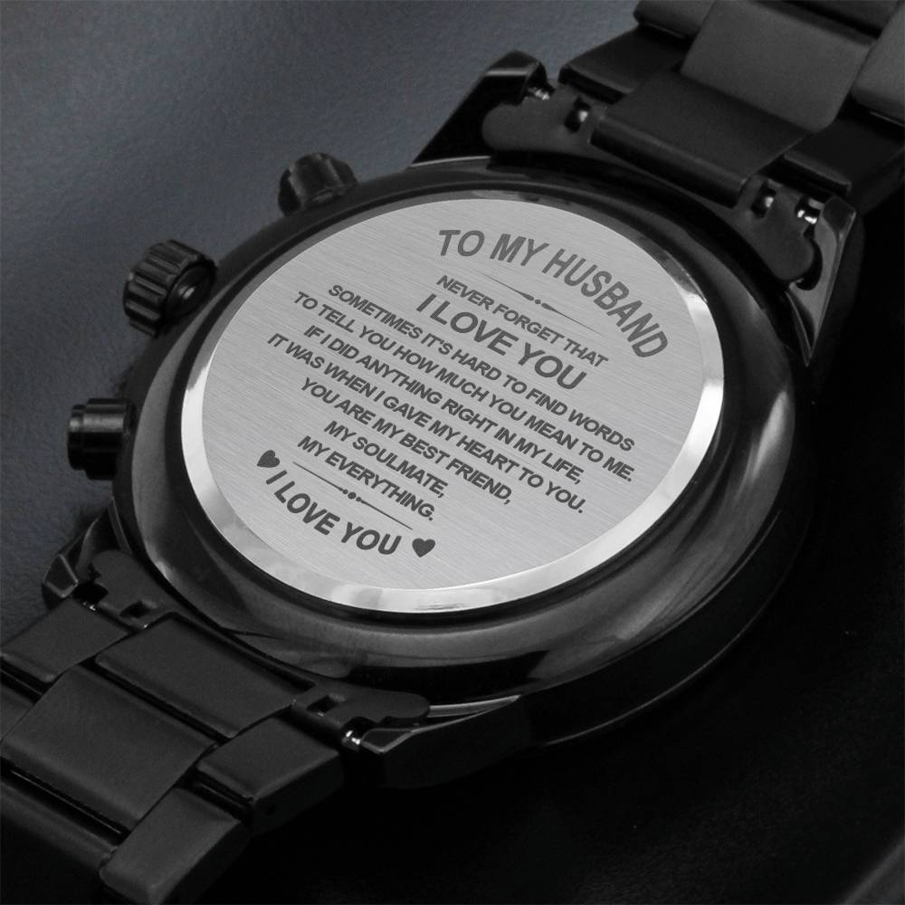 To My Husband Watch - M04