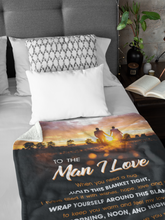 Load image into Gallery viewer, To the Man I Love - Premium Blanket
