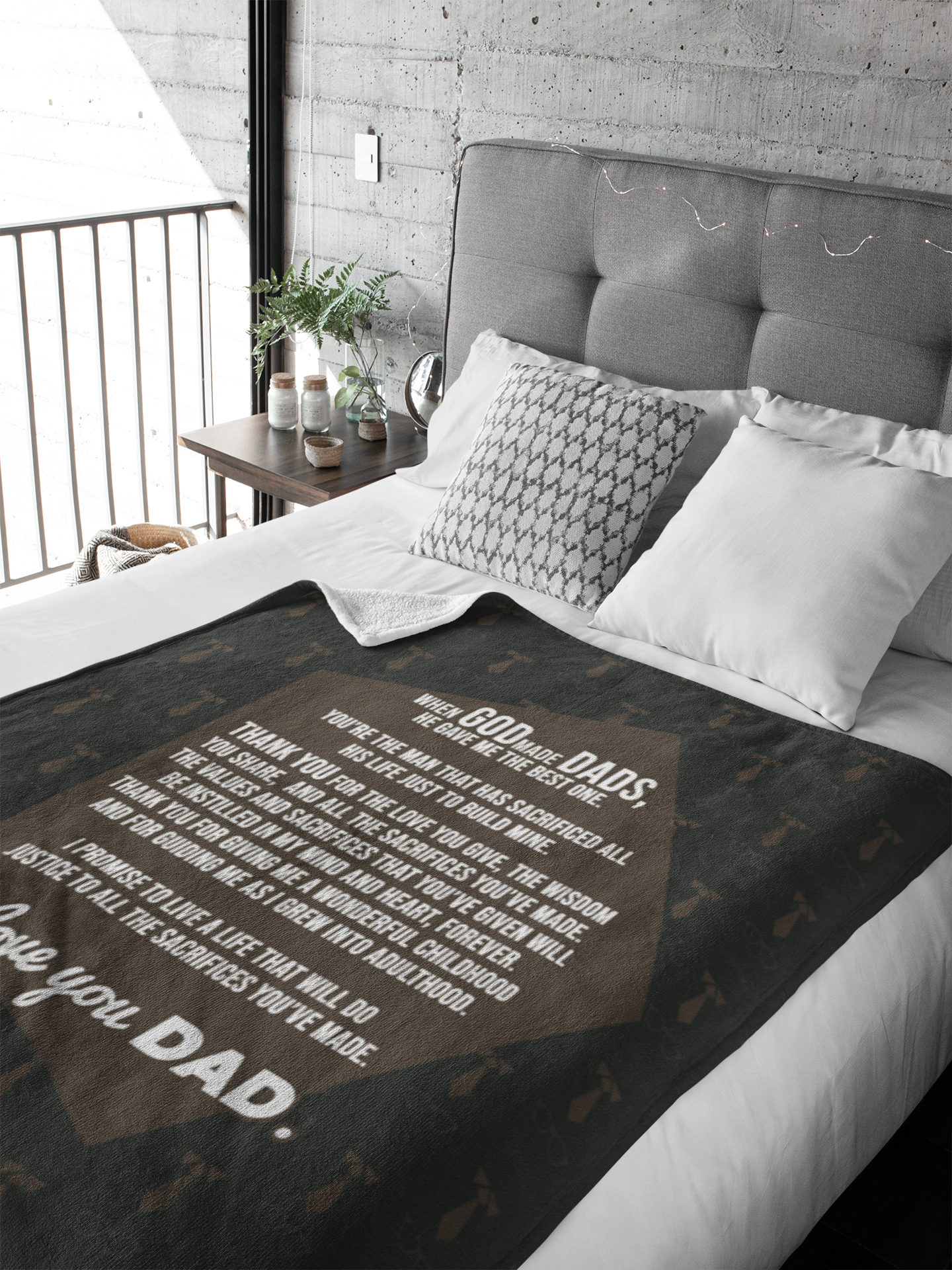 PB- Premium Blanket for Best Dads