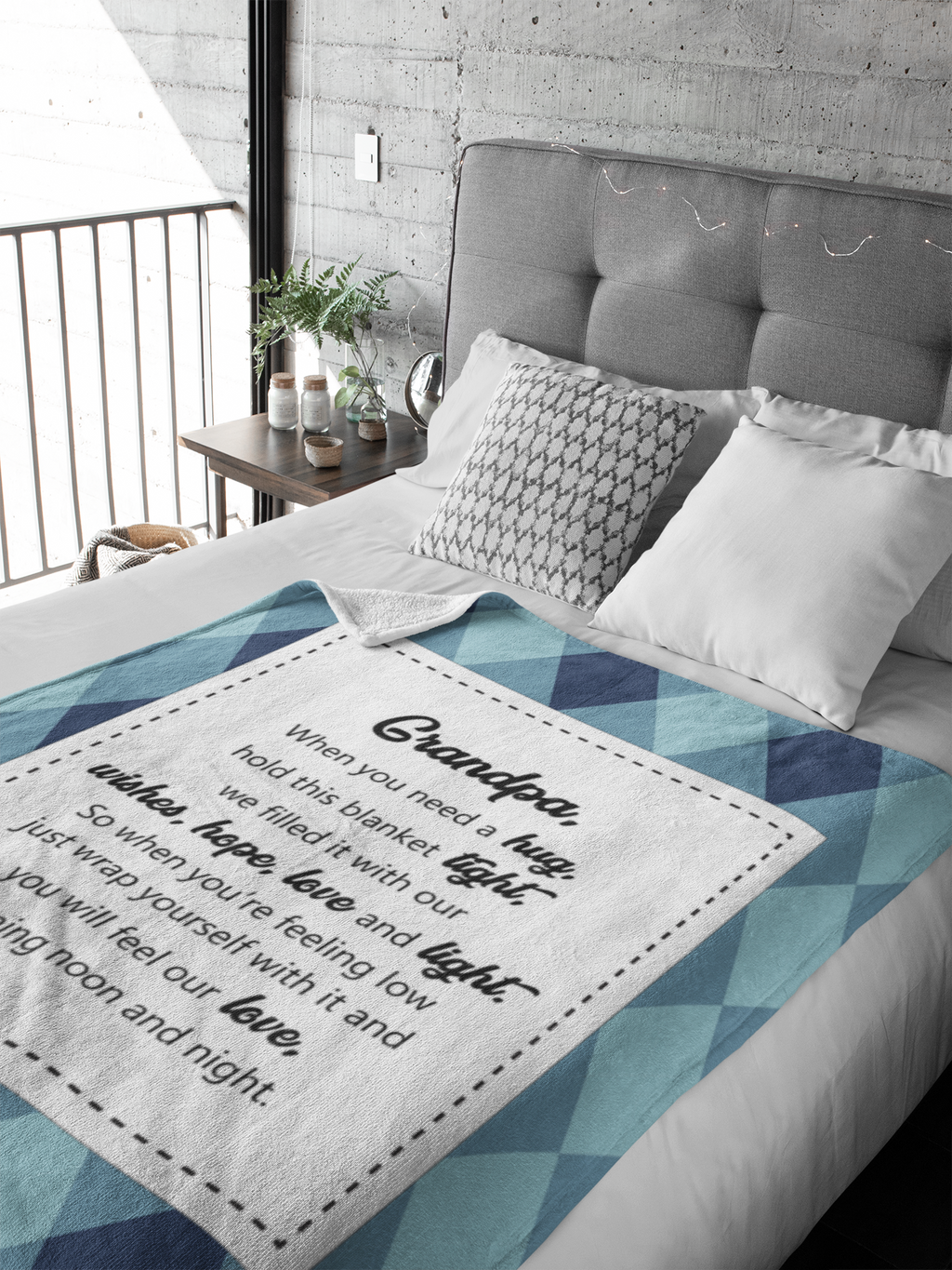 BB - Premium Blanket for Grandpa