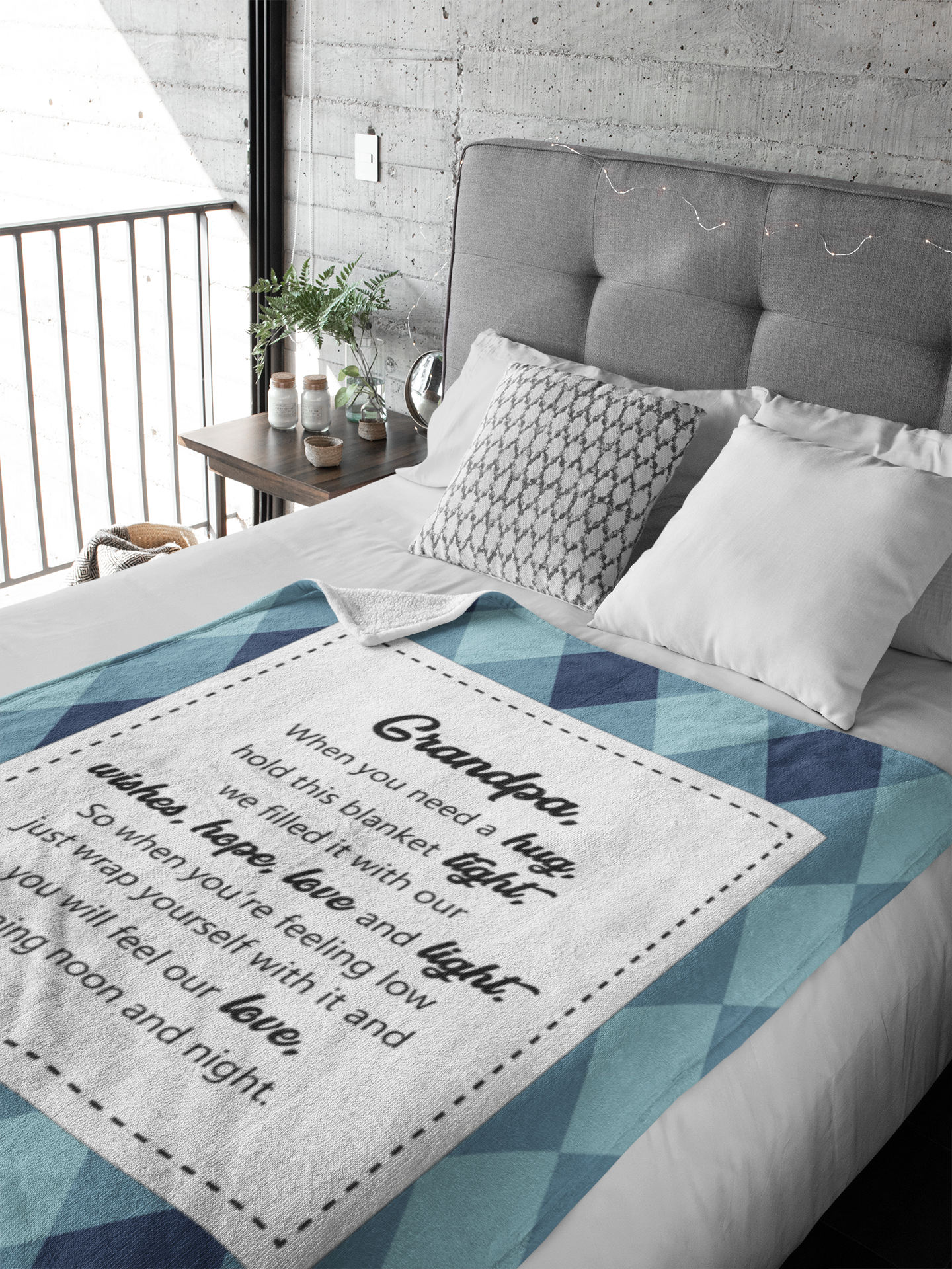 BB - Premium Blanket for Grandpa