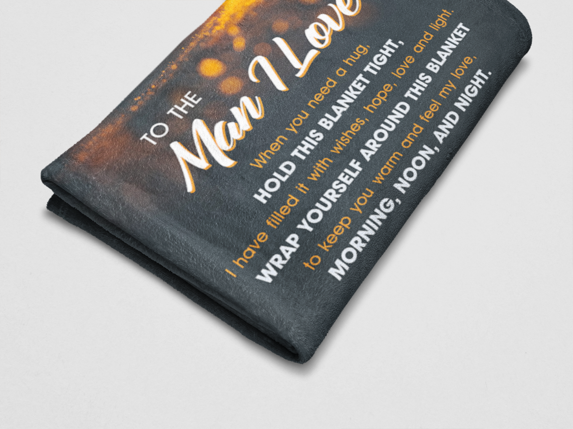 To the Man I Love - Premium Blanket