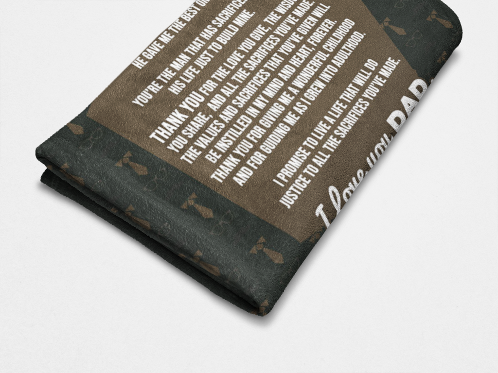 PB- Premium Blanket for Best Dads