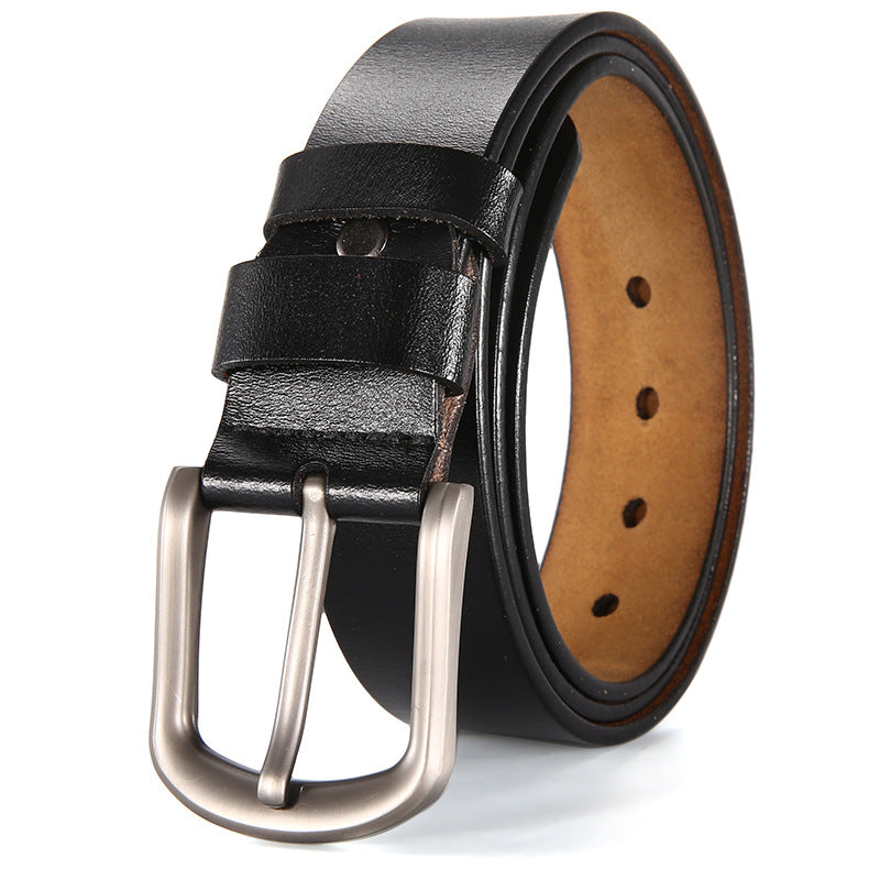 Real Leather Message Men's Belt