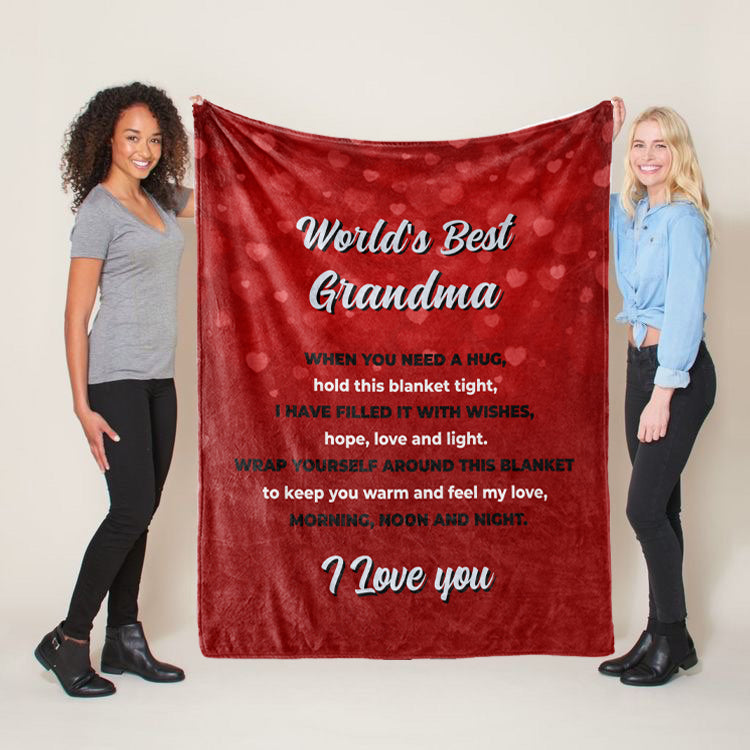 Best GrandMa - Throw Blanket