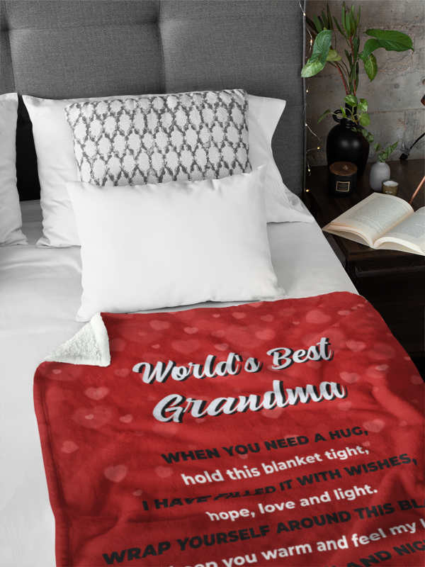 Best GrandMa - Throw Blanket