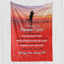 Load image into Gallery viewer, To the Woman I Love - Premium Blanket - RD
