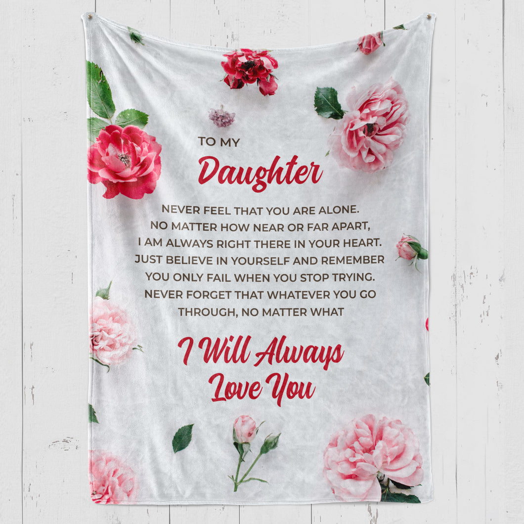 To My Daughter Premium Blanket - 03