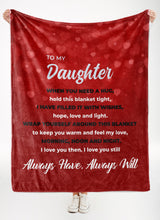Load image into Gallery viewer, To My Daughter Premium Blanket - 01
