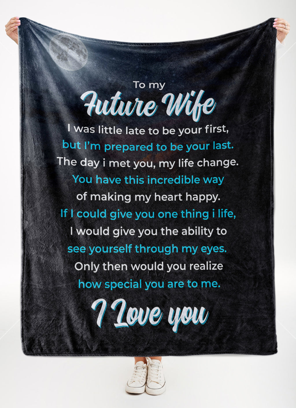 To my Future Wife - Premium Blanket BK