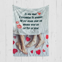 Load image into Gallery viewer, To My Man - Premium Blanket
