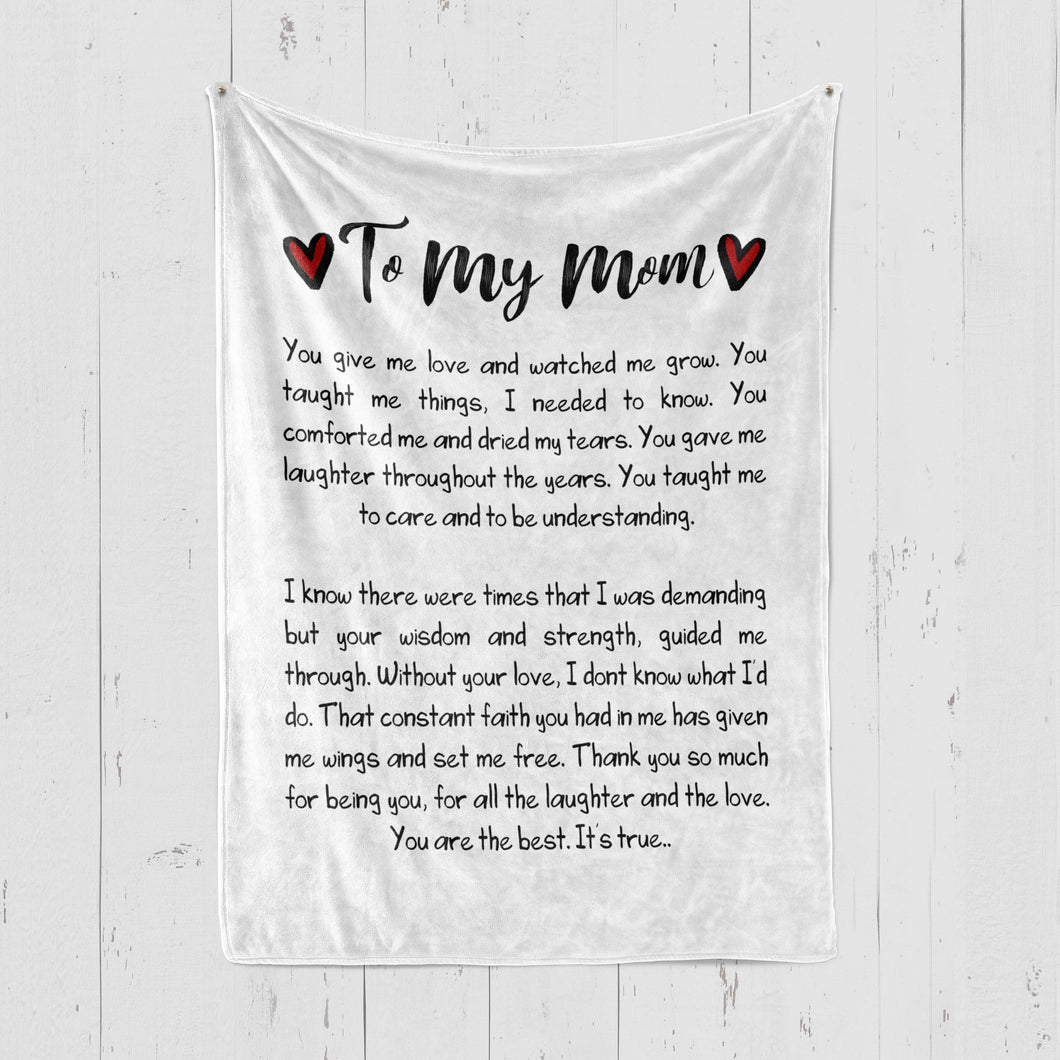 Mom Premium Fleece Blanket III