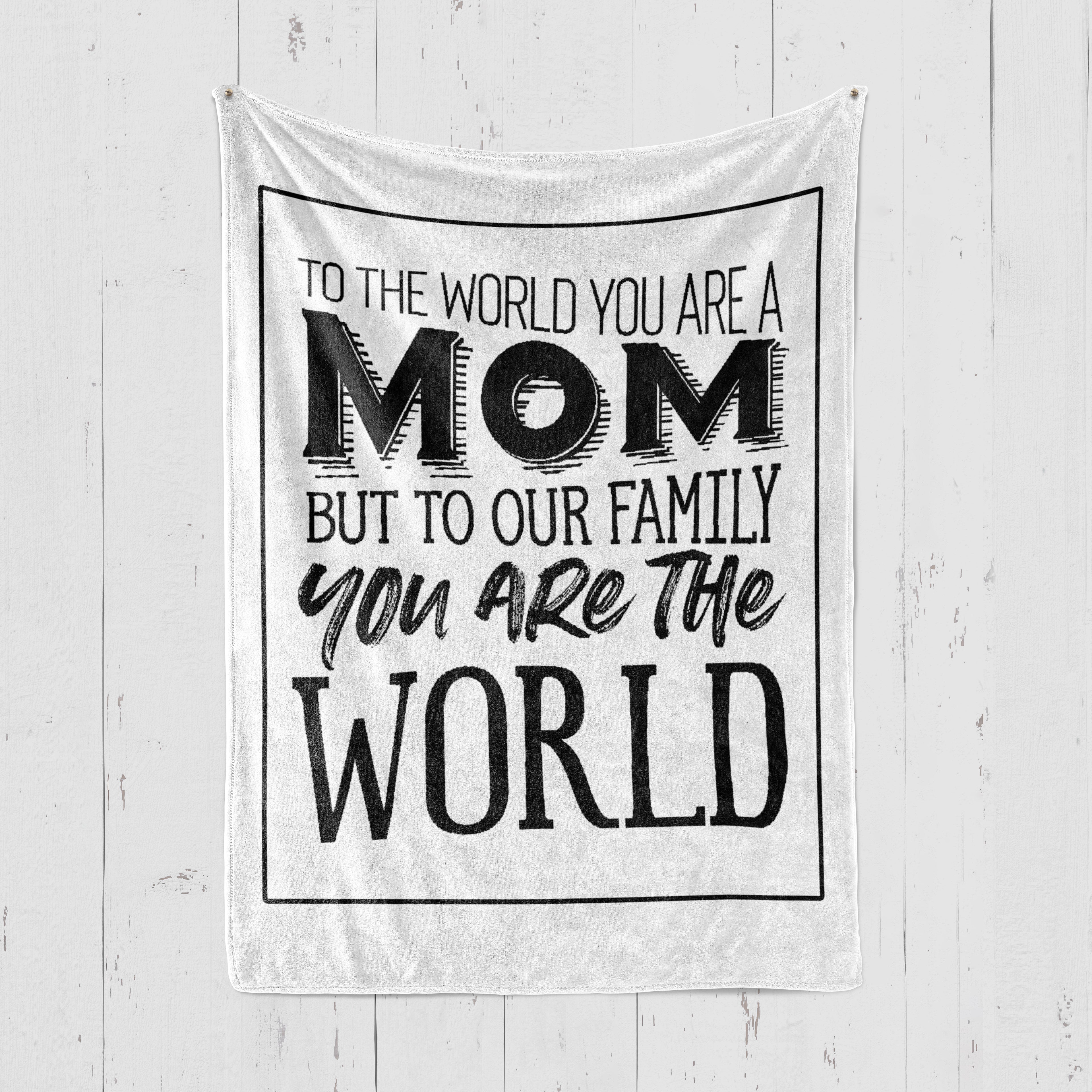 Mom Premium Fleece Blanket I