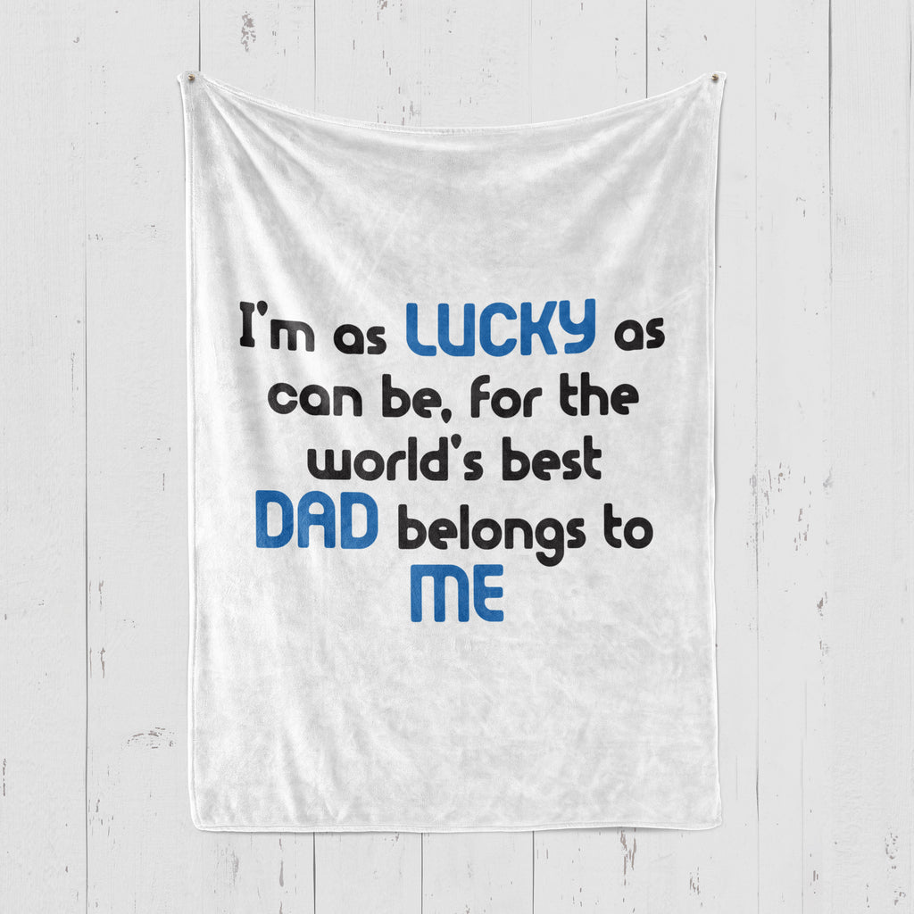 Dad Premium Fleece Blanket IV