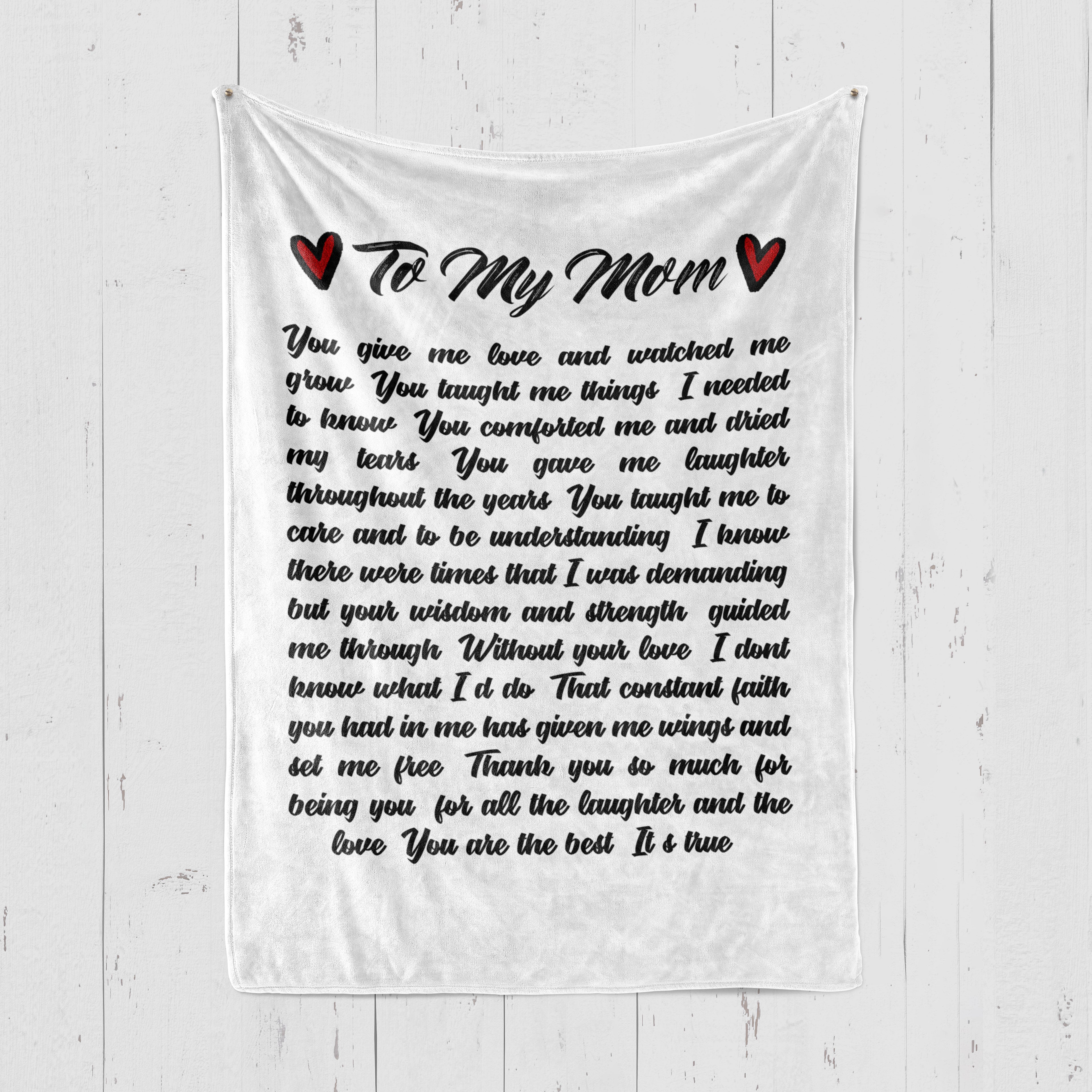 Mom Premium Fleece Blanket IV