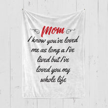 Load image into Gallery viewer, Mom Premium Fleece Blanket VI
