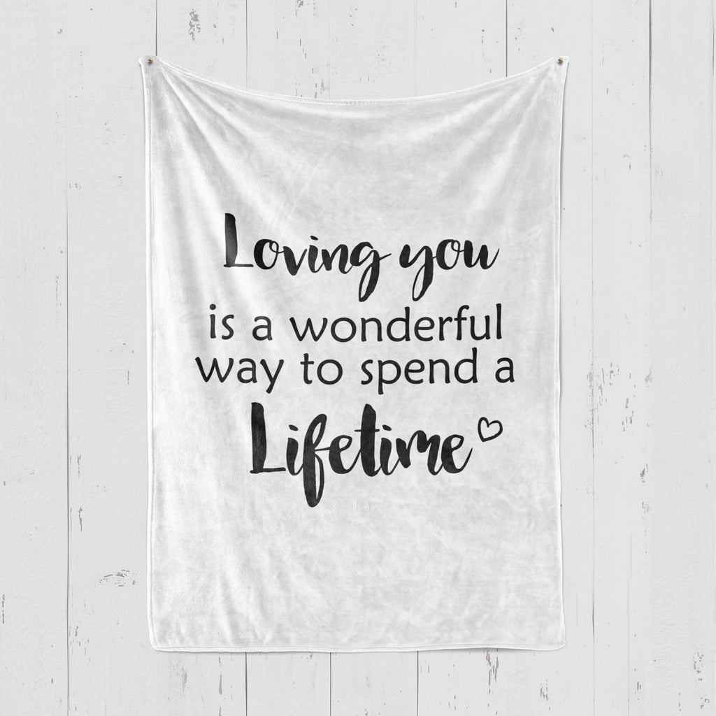 Loving you Premium Fleece Blanket
