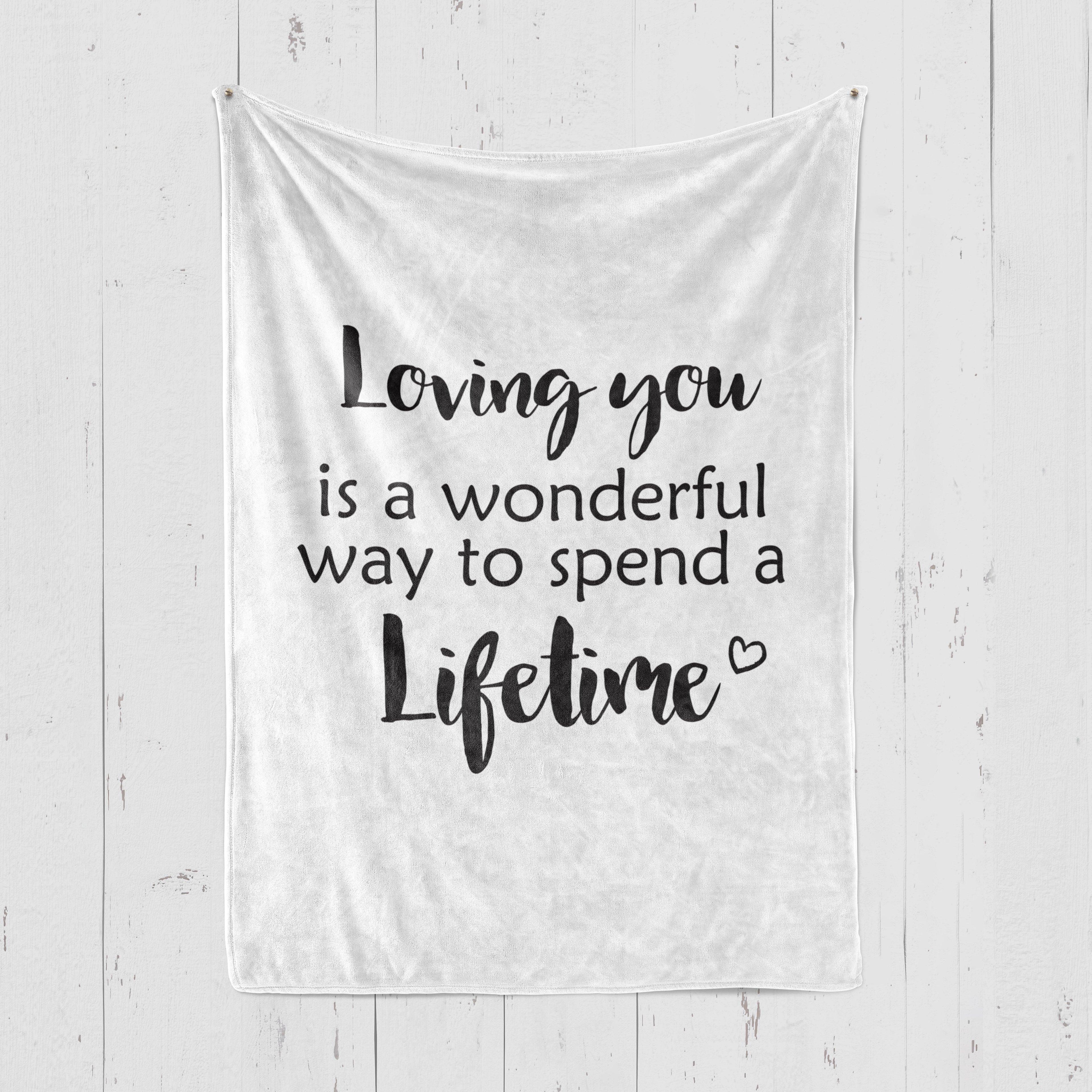 Loving you Premium Fleece Blanket