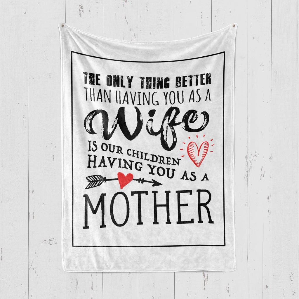 Wife Premium Fleece Blanket II